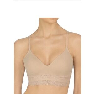 Natori 32DDD Bliss‎ Perfection Contour Soft Cup Bra Wire Free 723154 Cafe NWOT